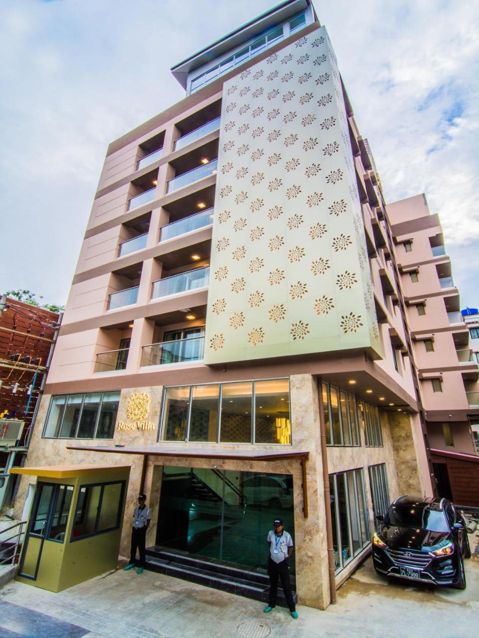 Rose Villa Hotel & Service Apartment Yangon Exterior photo